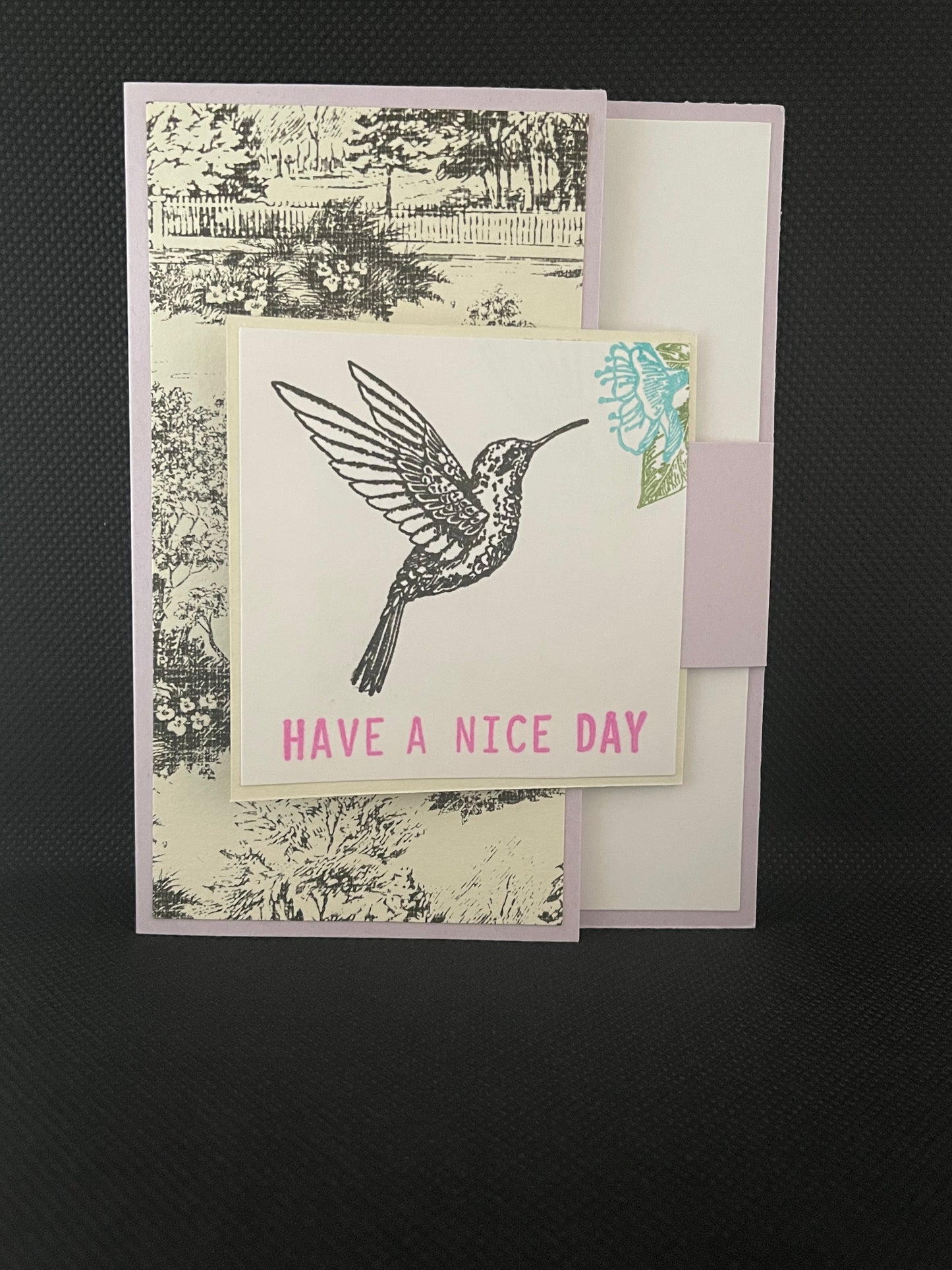 Hello Themed Greeting Card