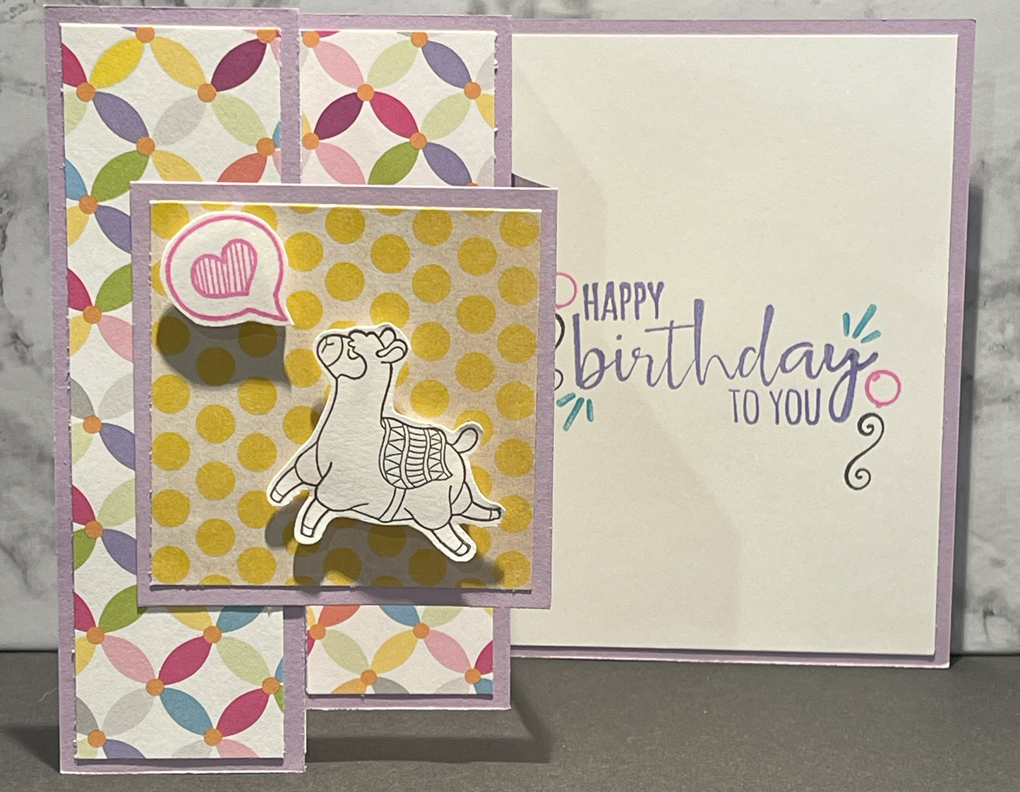 Birthday Themed Greeting Card